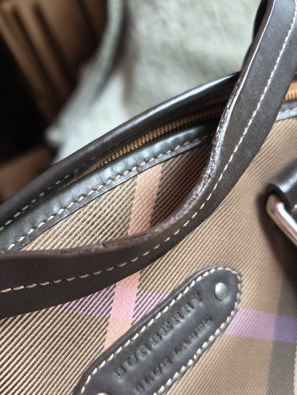 Burberry Top Handle Bag - Picture 10 of 11